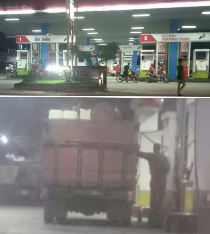 Wow.. Polres Labuhanbatu Titip Bio Solar Pada Dua SPBU Ini