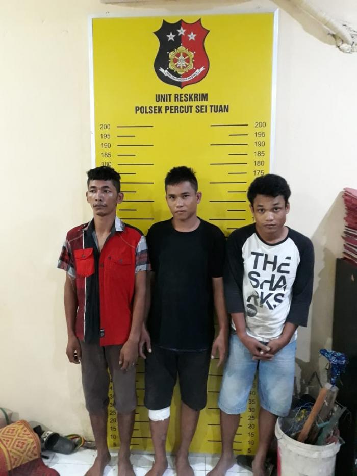 Polsek Percut Sei Tuan Tembak Pelaku Curanmor