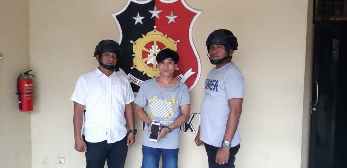 Nyolong HP Gosmatua, Syukur Giawa Dicokot Polsek Medan Helvetia