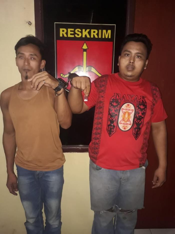 Dikibusi, Duo Sekawan Bawa Sabu 'Diangkut' Polisi