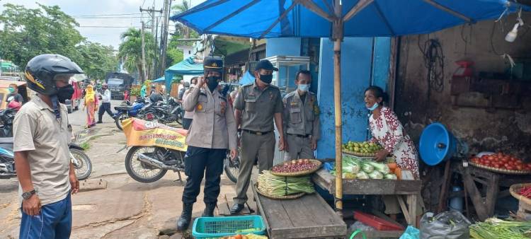 Pedagang Pasar Simpang Limun Diimbau Tidak Berjualan di Badan Jalan