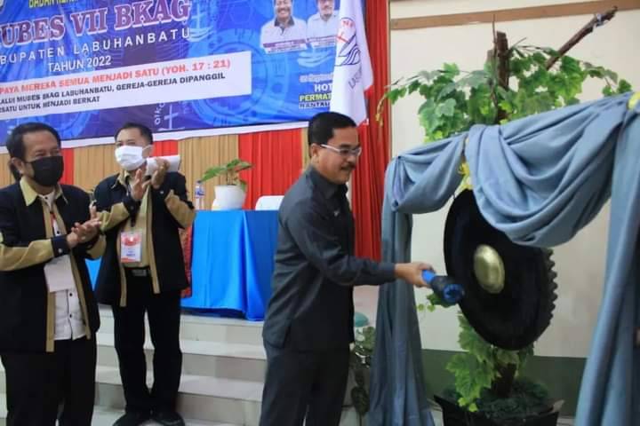 Mubes Ke-VII Badan Kerjasama Antar Gereja Labuhanbatu 2022 Periode 2022-2025 Resmi Dibuka