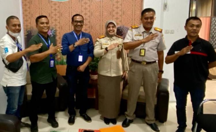 Kepala Balai Karantina Kelas II Medan, Terima Audensi PJS Sumut