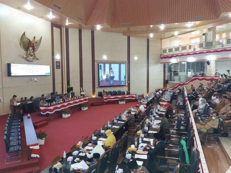 DPRD Medan Gelar Paripurna Agenda Nota Jawaban Walikota Medan Perubahan APBD TA 2022
