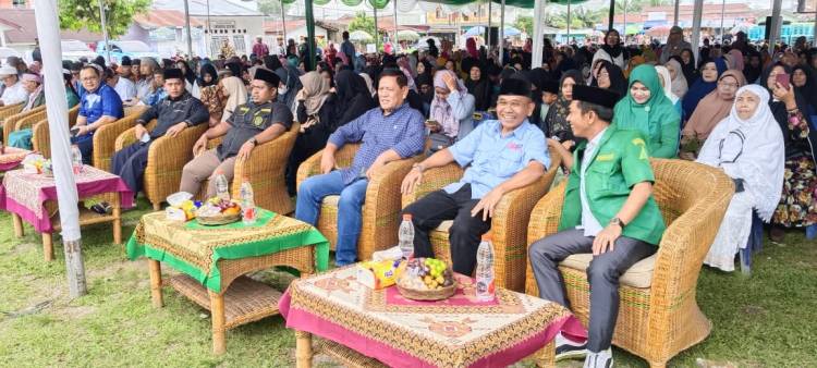 Acara Maulid Nabi 1446 H di Hadiri  Ratusan Masyarakat &  Calon Bupati Simalungun DR H. Anton Saragih Berlangsung Ihkmad
