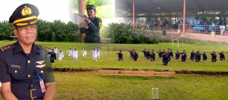 SMK Taruna Dipanegara Gelar Pelantikan Penyematan Tanda Tingkat Kepada Siswa Jurusan TPU dan Jurusan Tehnik Pelayaran