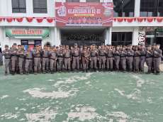 KEJARI SIMALUNGUN PERINGATI HUT KEJAKSAAN RI KE-81