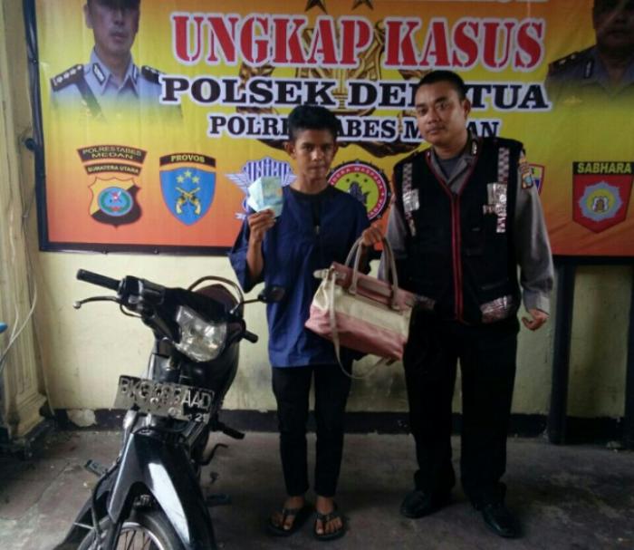 Pelajar Tengik Ini Bonyok Usai Gagal Menjambret