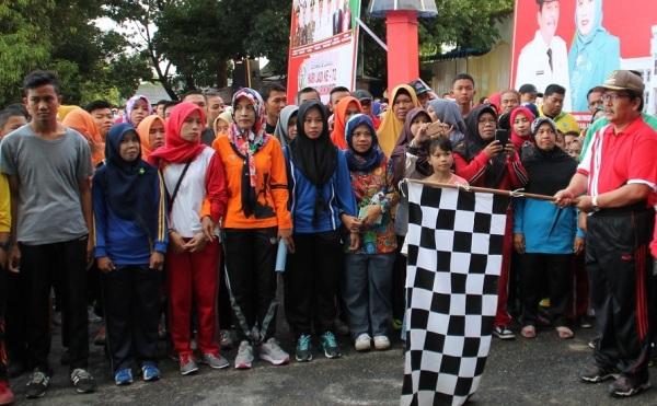 MASYARAKAT RAYAKAN HUT KABUPATEN LABUHANBATU Ke 72 Tahun