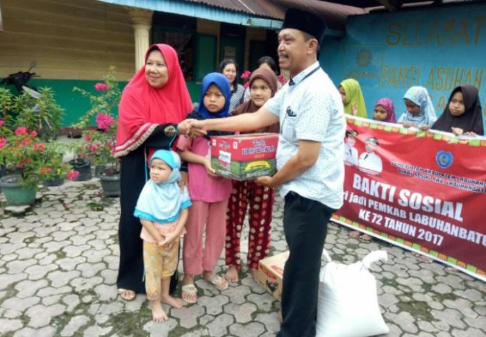 OPD Labuhanbatu Gelar Bhakti Sosial ke Panti Asuhan