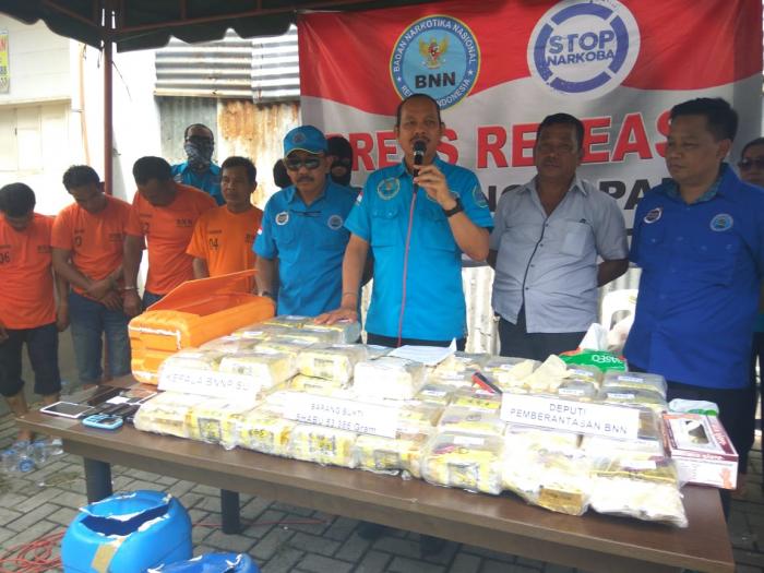 Sindikat Narkoba Digulung BNN di Medan, 50 Kg Sabu Diamankan