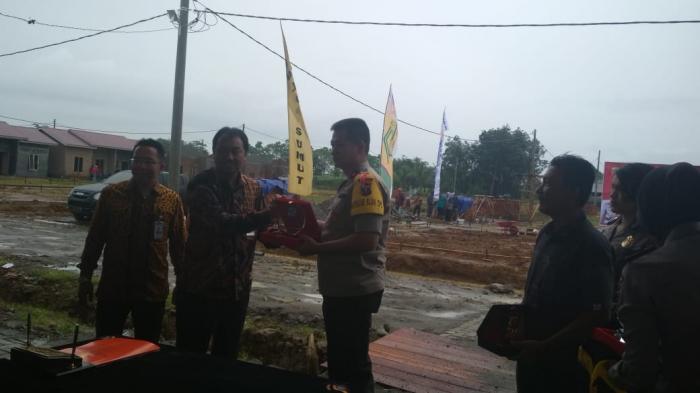Kapoldasu Letakan Batu Pertama Pembangunan Perumahan Bersubsidi