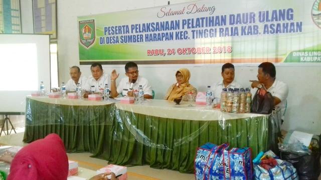 Dinas Lingkungan Hidup Asahan Gelar Pelatihan Daur Ulang Sampah