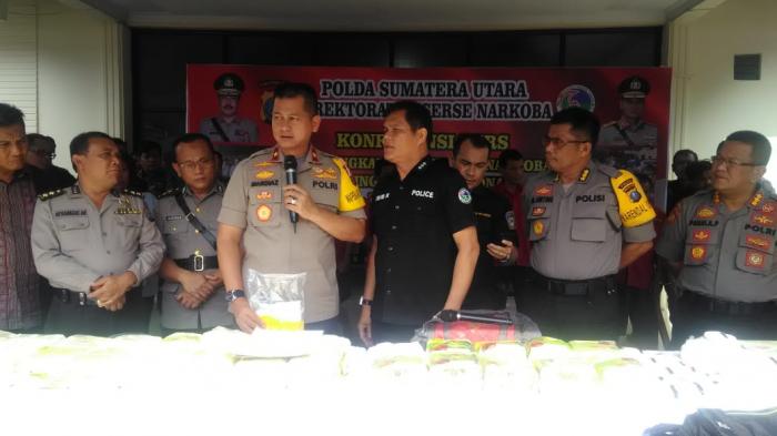 40,5 Kg Sabu Gagal Beredar, 9 Orang Ditangkap