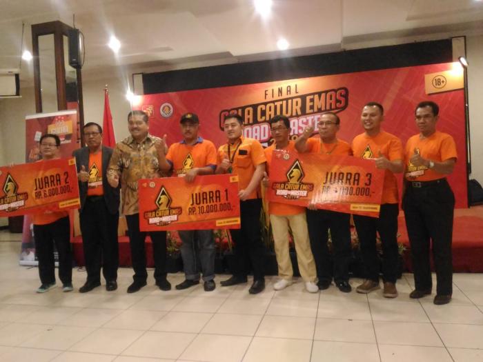 Sukarnedi, MN Juara Gala catur Emas II 2019
