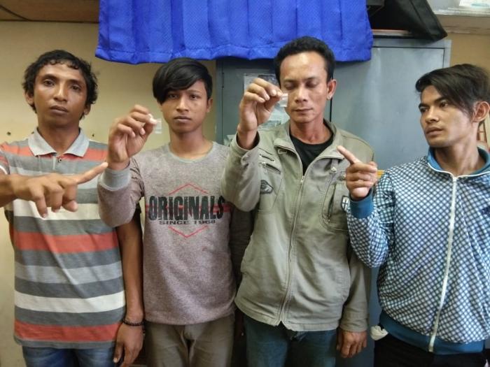 4 Warga Pendatang Gagal Konsumsi Sabu di Samosir 
