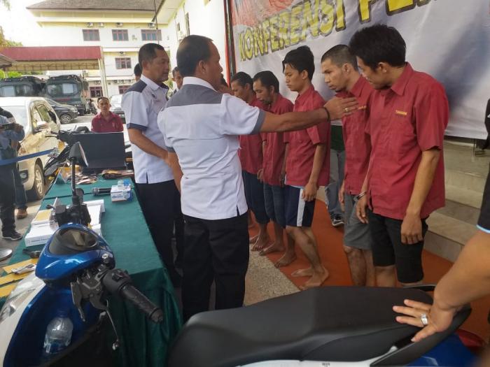 Polda Sumut Bekuk 5 Pelaku Bongkar Rumah
