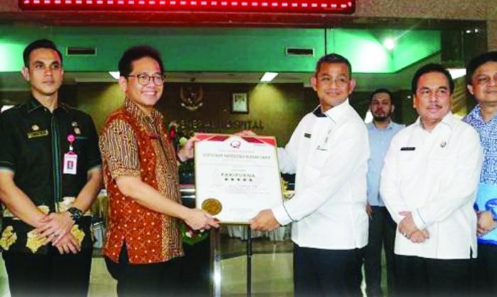 RSUD Pirngadi Terima Akreditasi Paripurna dari KARS