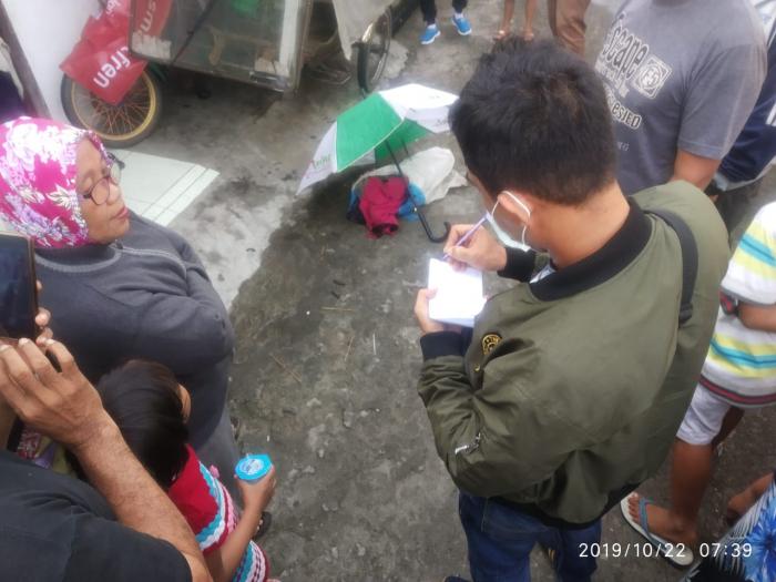 Warga Tembung Heboh Penemuan Orok Bayi Dibungkus Karung