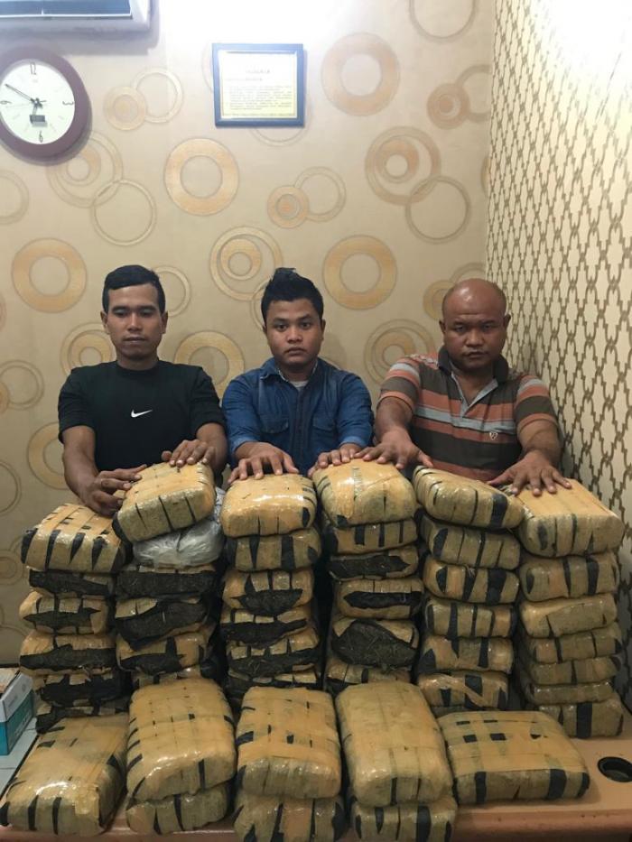 Mantan Panglima GAM Gagal Selundupkan 80 Kg Ganja