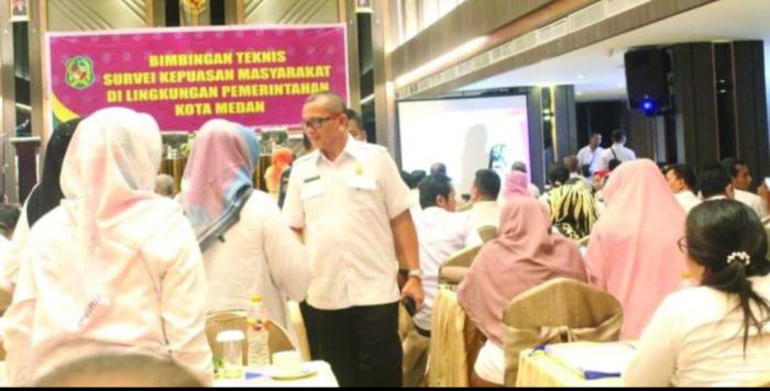 143 ASN Pemko Medan Ikuti Bimtek Survei Kepuasan Masyarakat