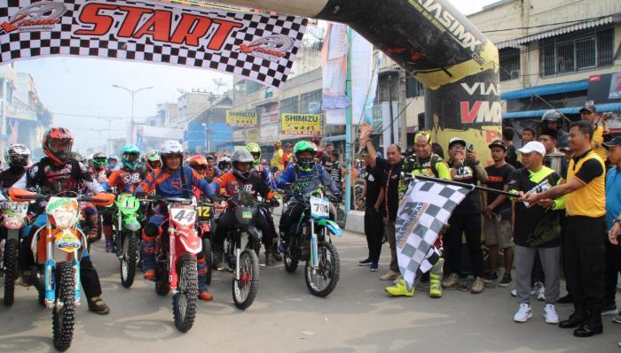 440 Riders Ramaikan Trail Adventure Xtream HUT ke 74 Pemkab Labuhanbatu 