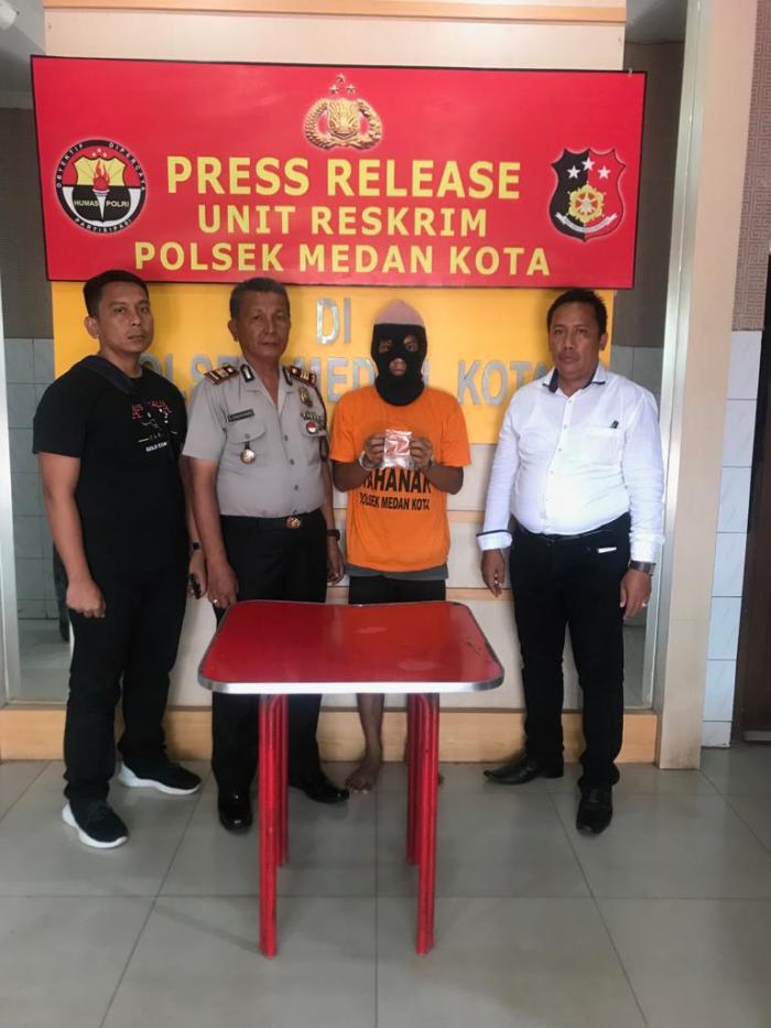 Pengedar Narkoba di Jalan Denai Ditangkap 