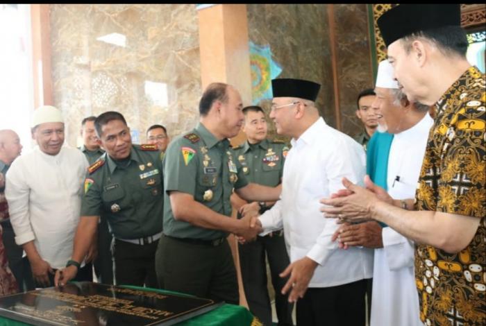 Walikota Medan Resmikan Masjid Al Ikhlas Pomdam