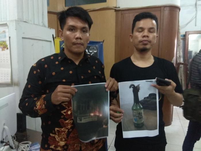 Kantor LBH Medan Dilempar Bom Molotov