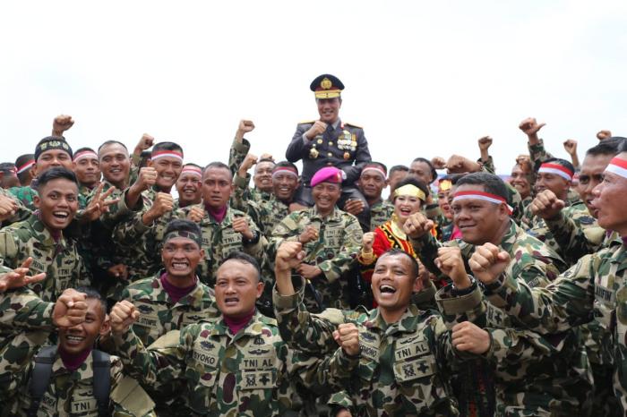 Hadiri HUT TNI, Kapoldasu: TNI dan Polri Bersinergi Menjaga Indonesia