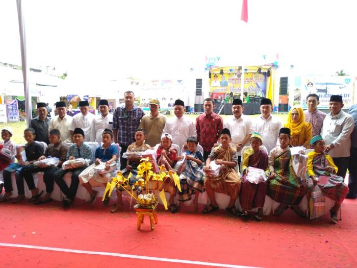Meriahkan Hari Jadi ke 74, Baznas dan Jurnalis Gelar Bakti Sosial 