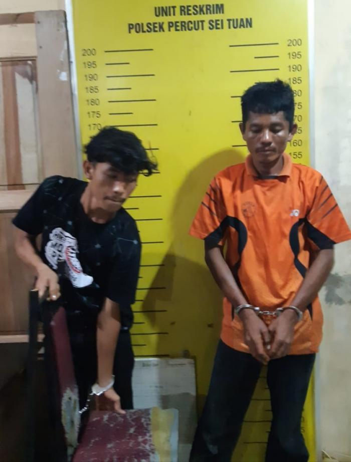 Komplotan "Bajing Loncat" Diringkus Polsek Percut Sei Tuan