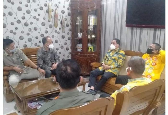 Fitriyus Sambangi KPU Labuhanbatu