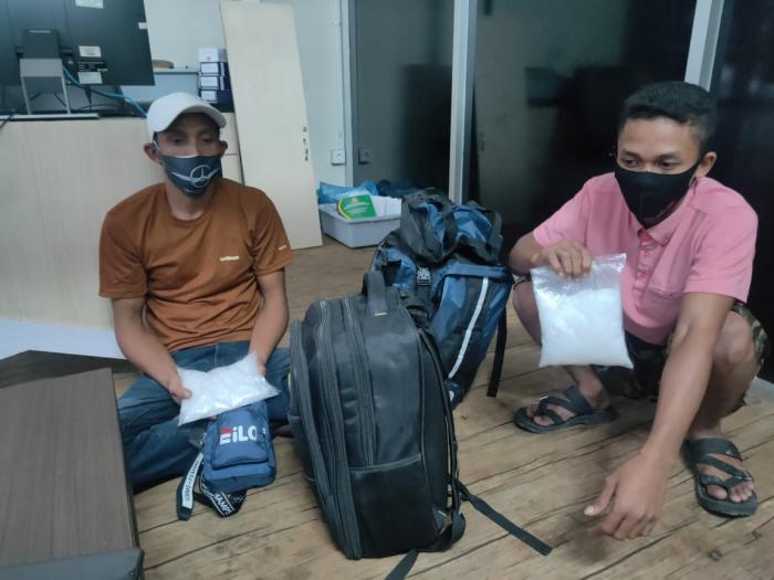 Dijanjikan Upah Rp50 Juta, 2 Warga Aceh Nekat Bawa 1 Kg Sabu
