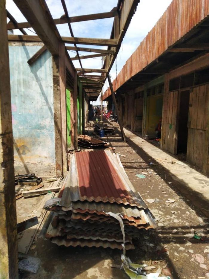 Pembongkaran Aset Pasar Labuhan Bilik Belum Dilaporkan