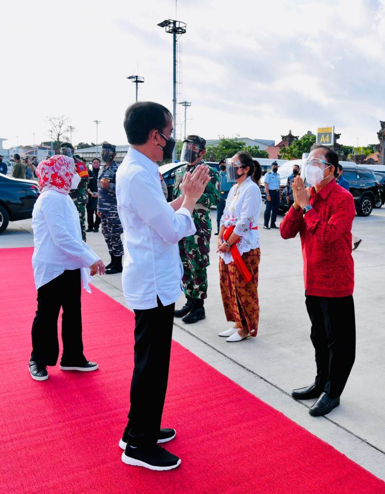 Usai dari Bali, Presiden Bertolak ke Yogyakarta