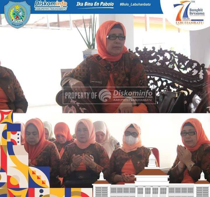 Ketua DWP Labuhanbatu Ikuti Zoom Meeting Strategi Jadi Womenpreneur Kreatif