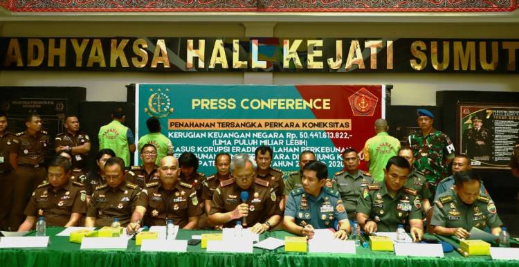 Pomdam I/BB Tahan Purnawirawan TNI Terkait Dugaan Korupsi Rp 50,4 M di Batubara.