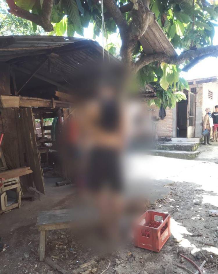 Tragedi di Tanah Jawa, Polsek Tanah Jawa Tanggap Cepat Evakuasi Korban Bunuh Diri