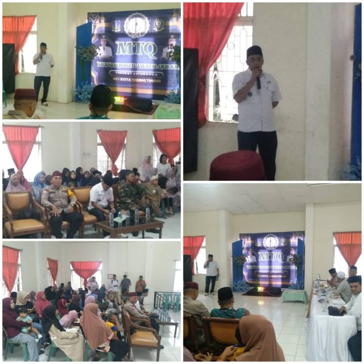 Kelurahan Badak Bejuang Gelar MTQ ke-54, Lurah Muhammad Hatta Sinaga Resmi Membuka Acara