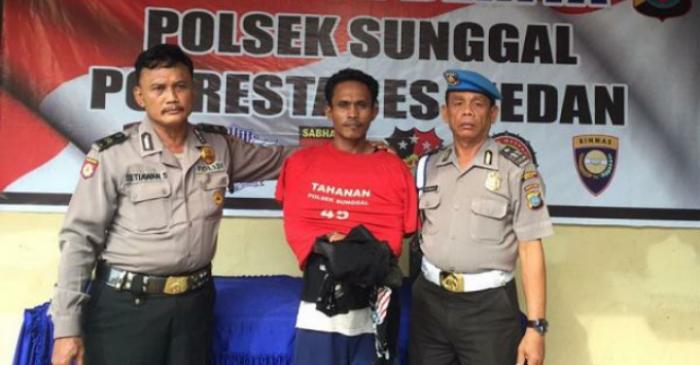 Sopir Angkot Curi Motor Pasangan Kumpul Kebo