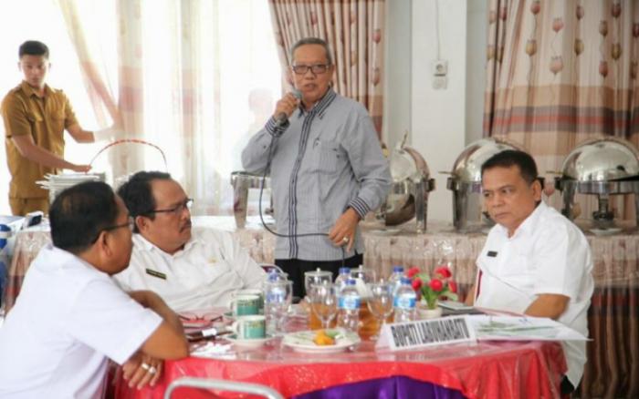 Bangun Taman Budaya, Bupati Labuhanbatu Minta Dana CSR