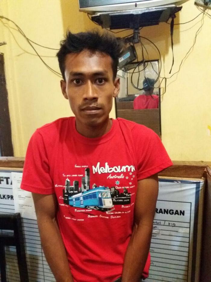 Polsek Patumbak Bekuk Pengguna Sabu