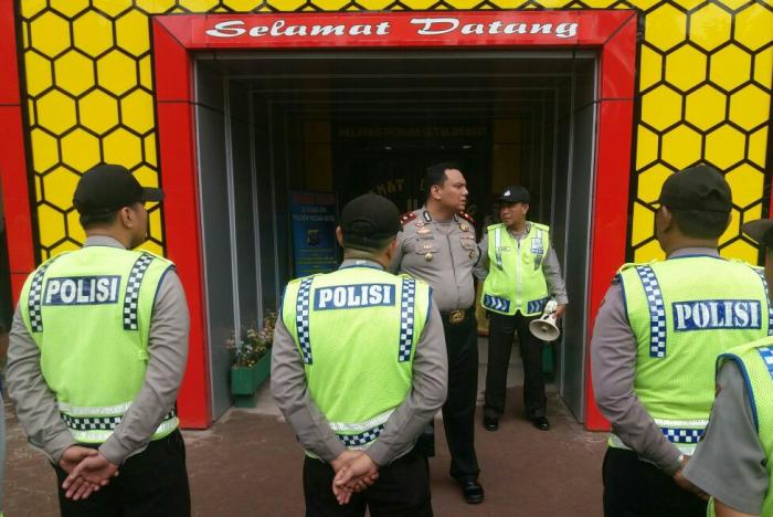 Amankan Kedatangan Jokowi, Polsek Medan Kota Siapkan Pospam 