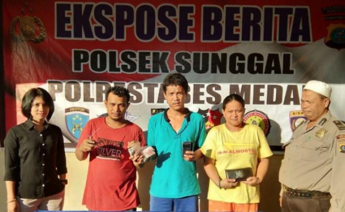 Dua Pria, 1 Perempuan Pemilik Narkoba Ditangkap dari Tempat Kos 