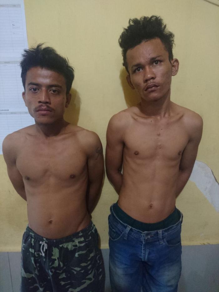 Polsek Patumbak Bekuk Dua Begundal Jalanan