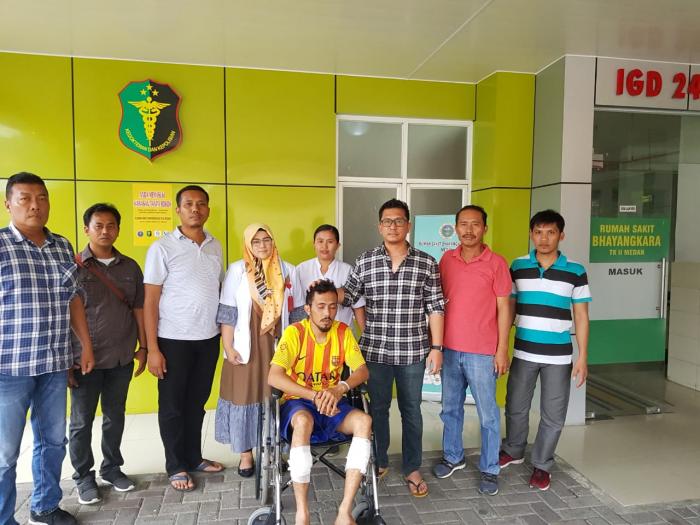Mahasiswa Pembunuh PRT di Sunggal Diringkus, Dua Kakinya Ditembak 