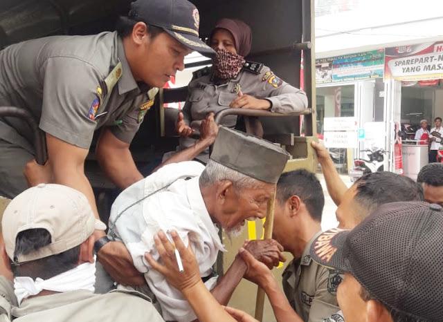 Satpol PP Asahan Gelar Razia Gepeng
