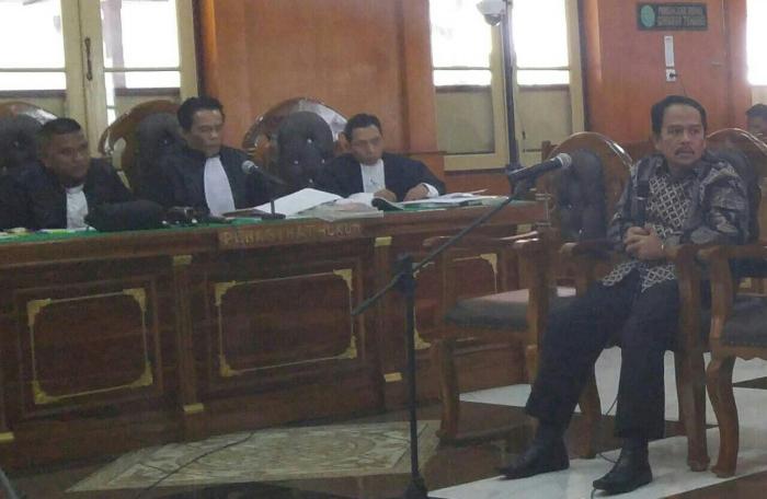 Pangonal Mengaku Tak Tau Undang-Undang Tipikor