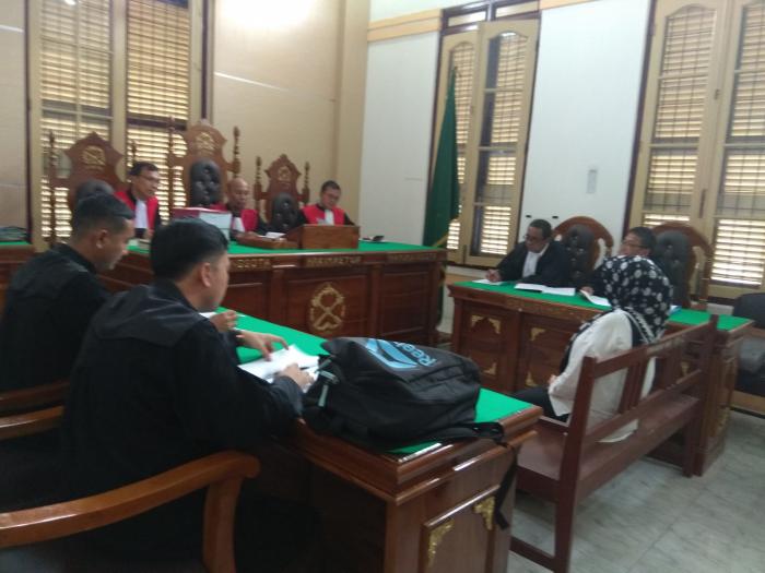 Mantan Kepala Desa Sampali Kembali Diadili